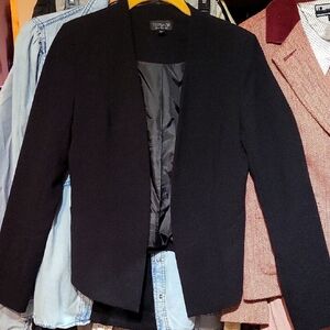 Topshop Women's Black Blazer